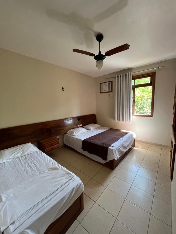 De Frente Pra Praia Apartamento Da Cris Taperapua - Condominio America Praia Flat Porto Seguro Bagian luar foto