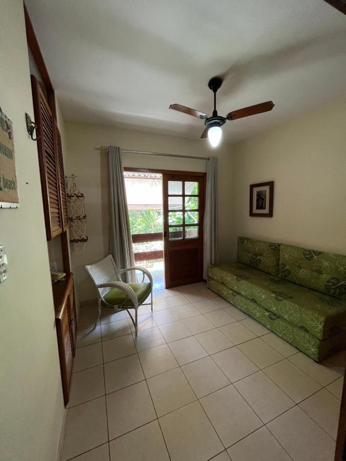 De Frente Pra Praia Apartamento Da Cris Taperapua - Condominio America Praia Flat Porto Seguro Bagian luar foto