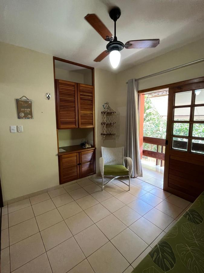 De Frente Pra Praia Apartamento Da Cris Taperapua - Condominio America Praia Flat Porto Seguro Bagian luar foto
